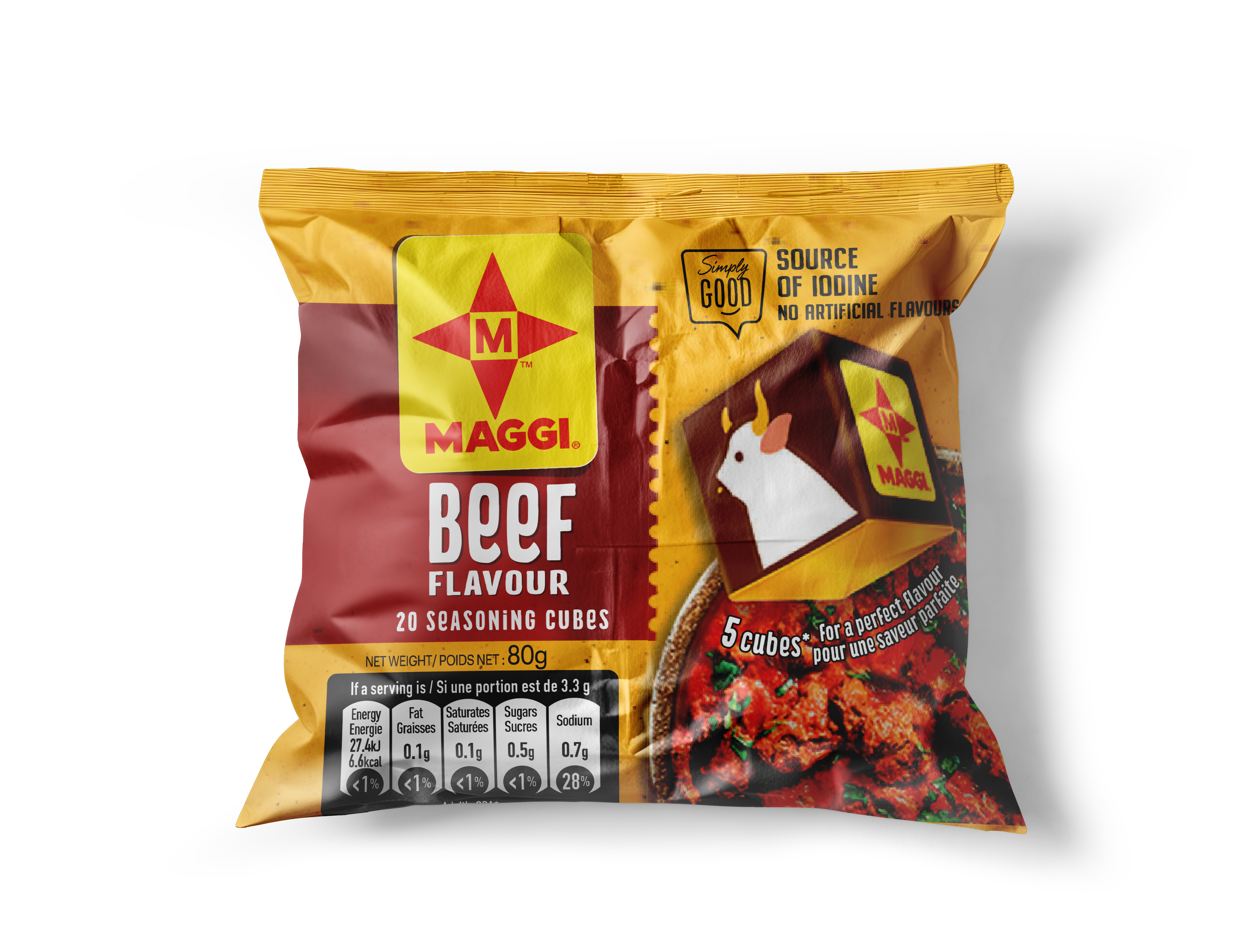 Maggi Beef Flavour 20X4G